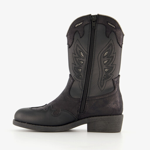 Meisjes cowboylaarzen zwart