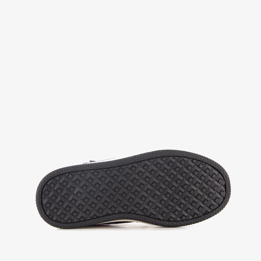Hoge meisjes sneakers paars wit