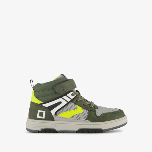 Hoge jongens sneakers groen