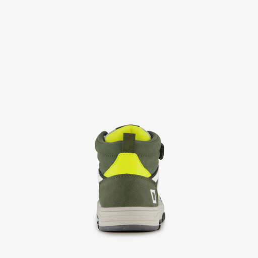 Hoge jongens sneakers groen