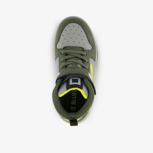 Hoge jongens sneakers groen