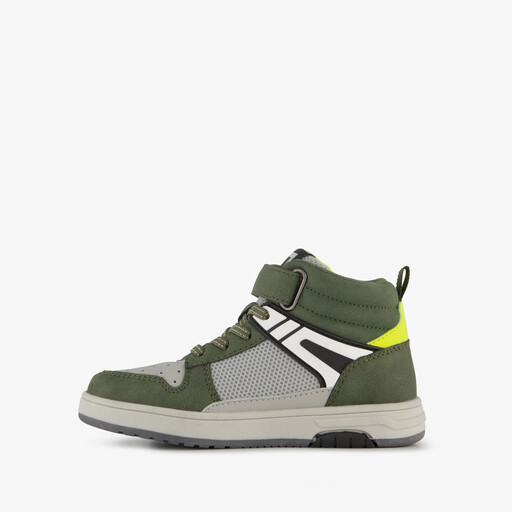 Hoge jongens sneakers groen