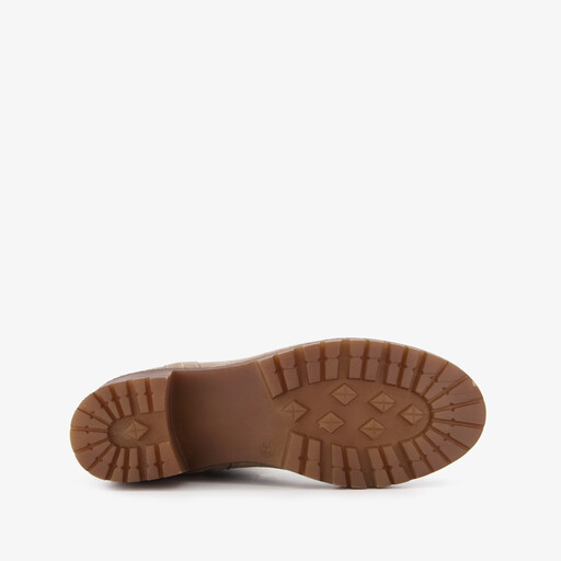 Suede dames boots beige