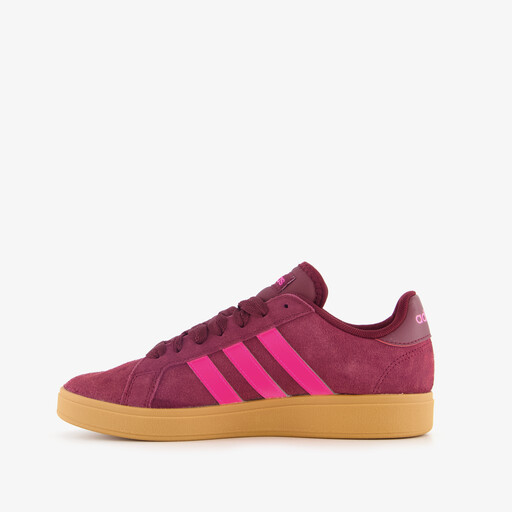 Grand Court Base 00s dames sneakers bordeauxrood