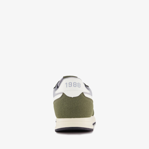 Heren sneakers groen grijs