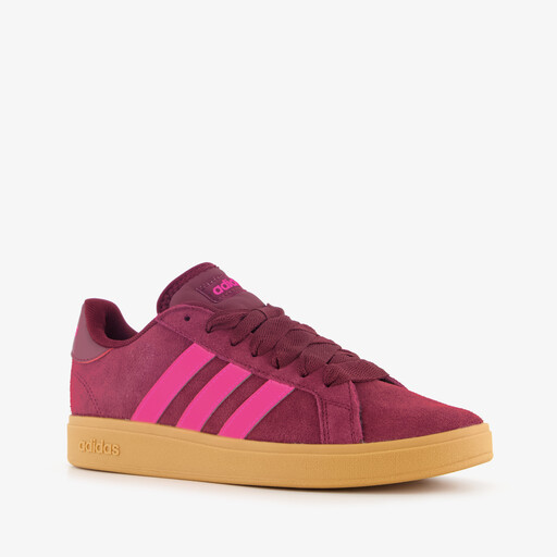 Grand Court Base 00s dames sneakers bordeauxrood