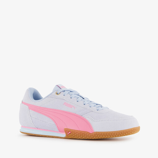 Bella Donna dames sneakers lichtblauw roze