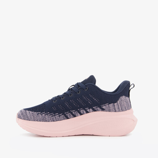 Dames fitnessschoenen blauw roze