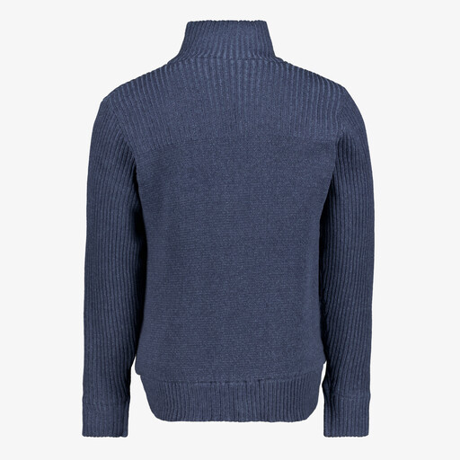 Heren vest donkerblauw