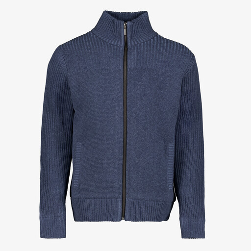 Heren vest donkerblauw
