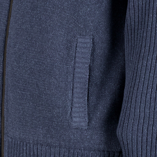 Heren vest donkerblauw