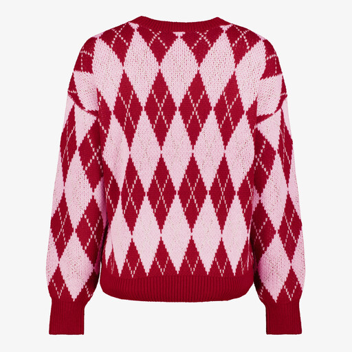 Twoday trui dames roze rood