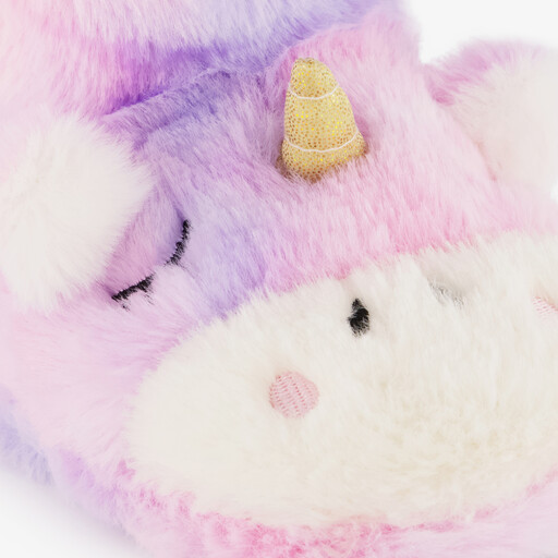 Kinder pantoffels unicorn lila