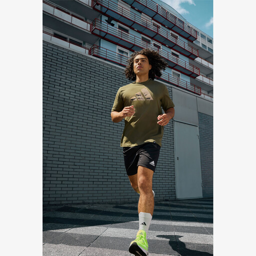 Entrada 22 heren sportshort zwart