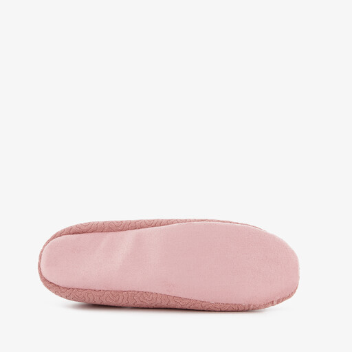 Gevoerde dames sloffen roze