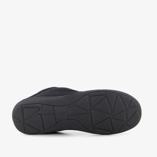 Gevoerde heren pantoffels zwart