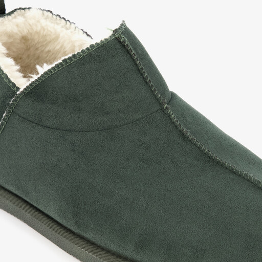 Heren pantoffel groen