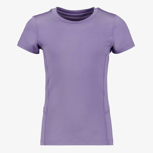 Meisjes sport T-shirt lila