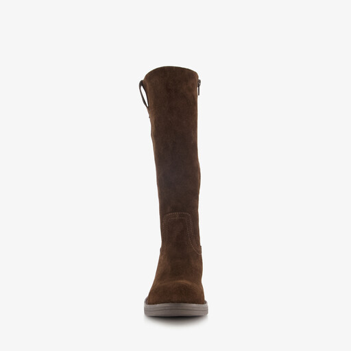 Suède dames laarzen chocolate
