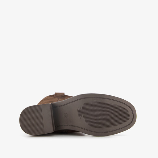 Suède dames laarzen chocolate