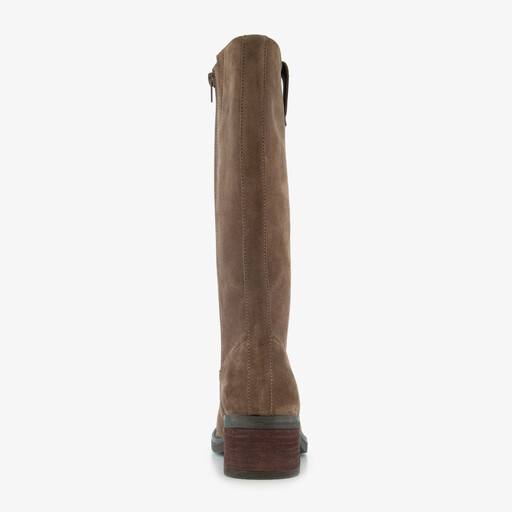 Suède dames laarzen taupe