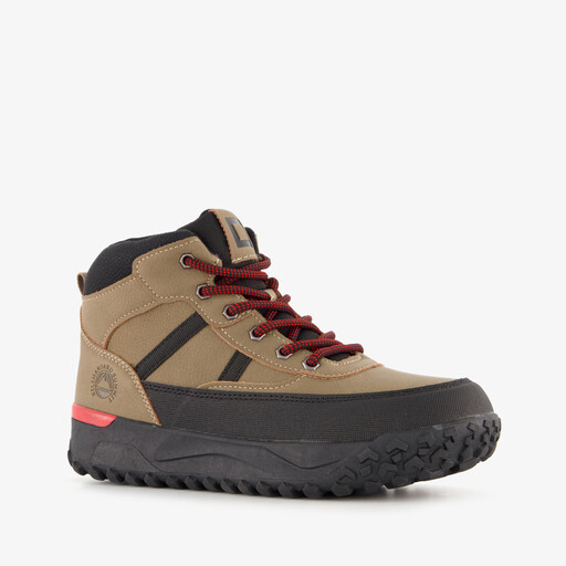 Jongens veterboots camel