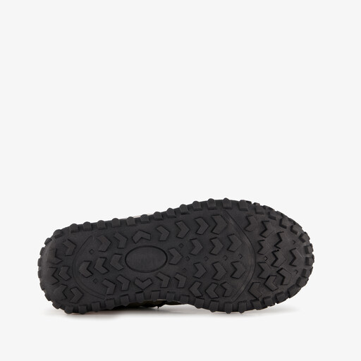 Hoge jongens sneakers groen zwart