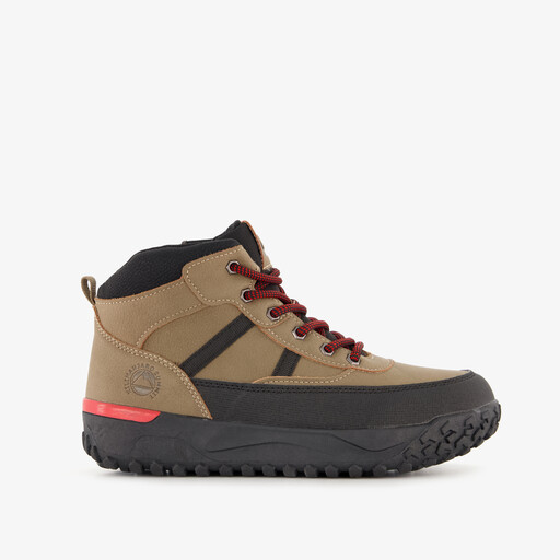 Jongens veterboots camel