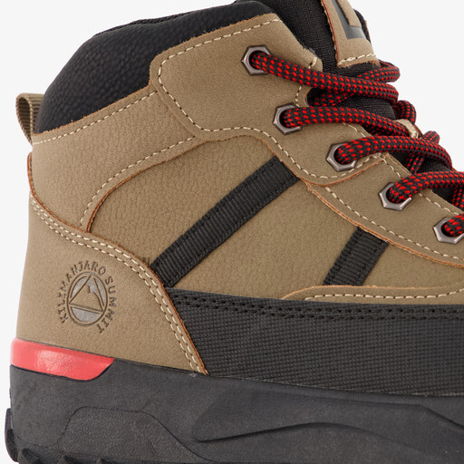 Jongens veterboots camel