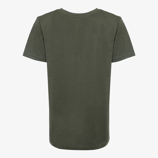 Jongens basic T-shirt groen