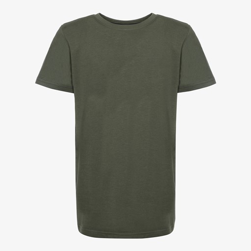 Jongens basic T-shirt groen