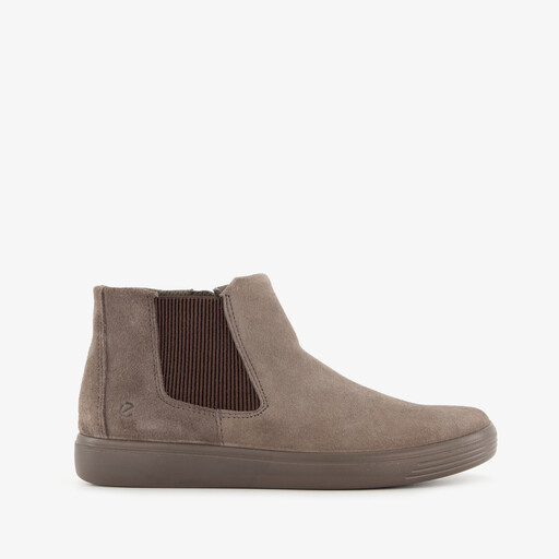 ECCO Classic suede dames Chelsea boots taupe