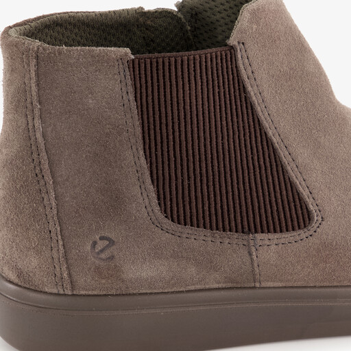 ECCO Classic suede dames Chelsea boots taupe