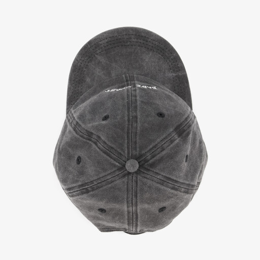 Heren pet washed grijs