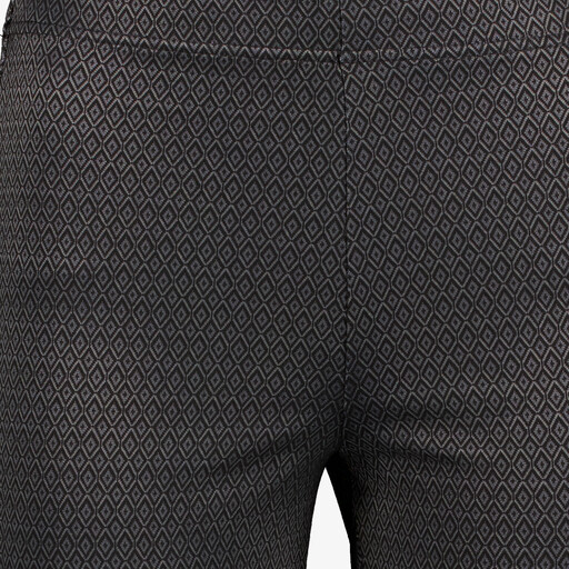 Twoday dames flared broek zwart