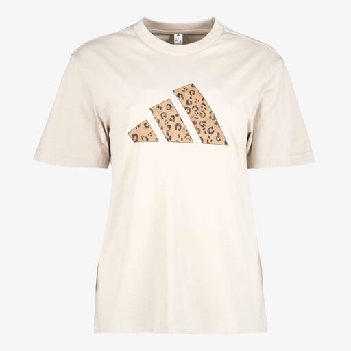 Sportswear Graphic Animal dames sport T-shirt beige