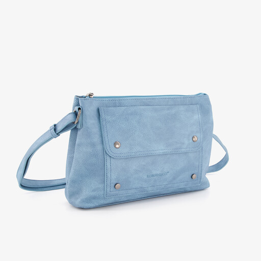 Schoudertas blauw
