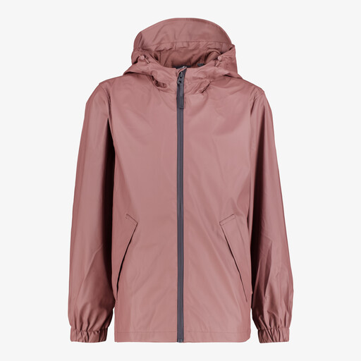 Meisjes regenjas roze