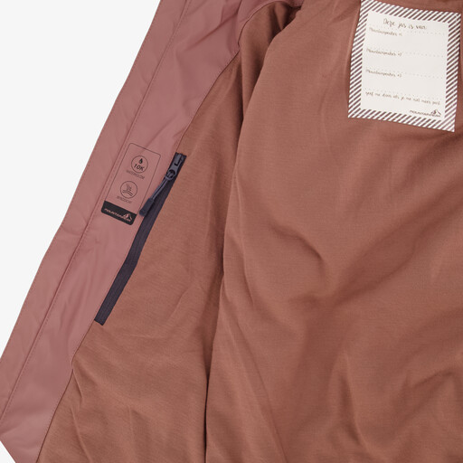 Meisjes regenjas roze