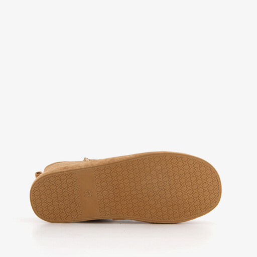 Dames pantoffels bruin