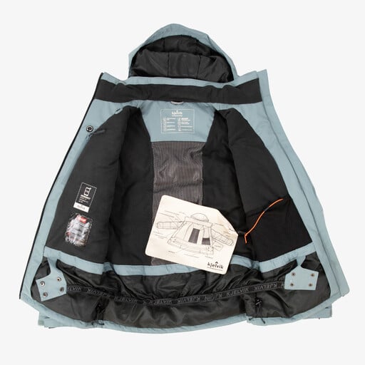 Heren ski-jas blauw 20000 mm waterkolom