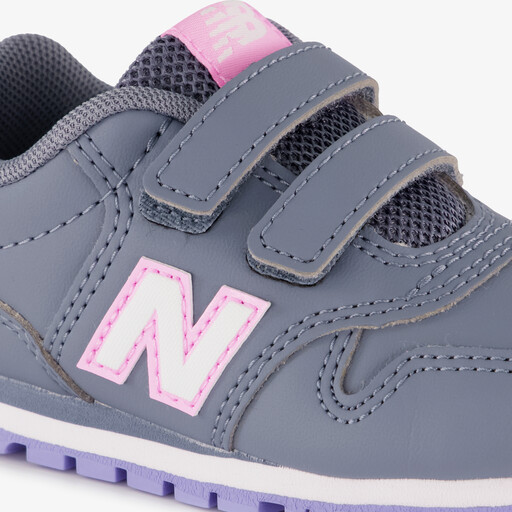 Girls' 500 Hook & Loop meisjes sneakers grijs