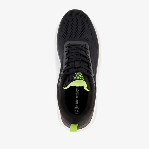 Heren fitnessschoenen zwart
