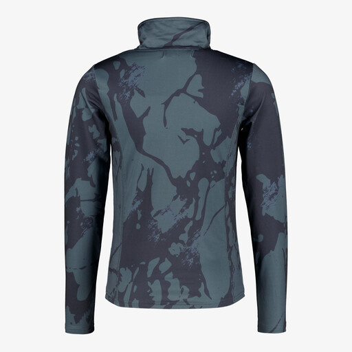 Kinder skipully met rits camouflage