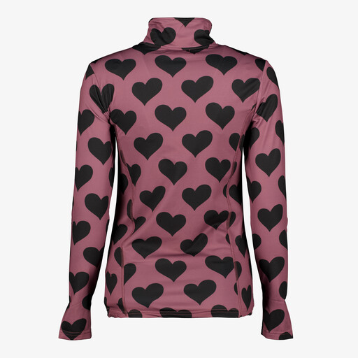 Dames skipully met rits hartjes