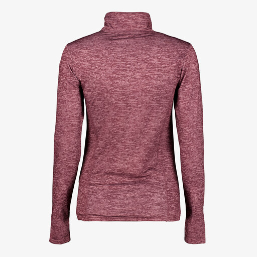 Dames skipully met rits roze