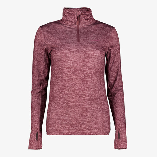 Dames skipully met rits roze
