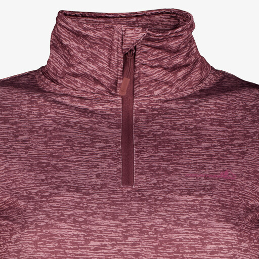 Dames skipully met rits roze