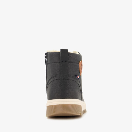 Gevoerde jongens veterboots blauw