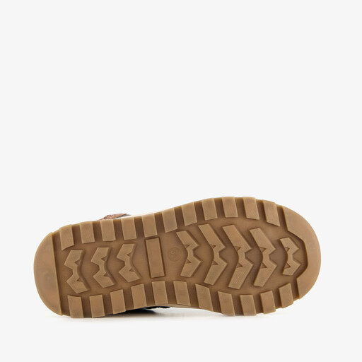 Gevoerde jongens veterboots blauw